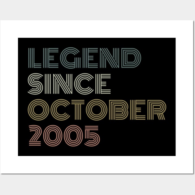 Legend Since October 2005 Wall Art by BaradiAlisa